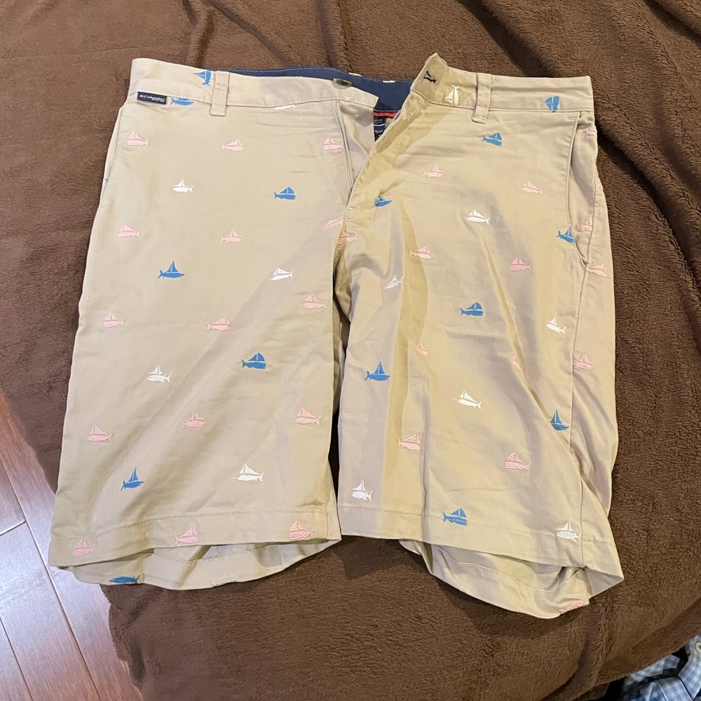 Columbia PFG dress shorts
